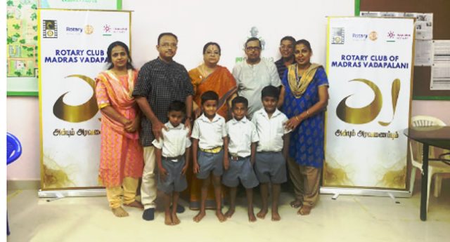 Sevalaya visit by RCMV - 1st Anbum Aravanaipum Service Project - 2nd July 2022