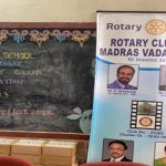 Interact club installation at Government High School, Kanniappa nagar on 11th July-2022