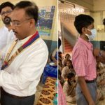 Interact club installation at Government High School, Kanniappa nagar on 11th July-2022