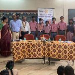 Interact club installation at Government High School, Kanniappa nagar on 11th July-2022
