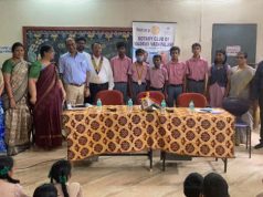 Interact club installation on 11th July2022 at Government High School, Kanniappa nagar Interact club installation at Government High School, Kanniappa nagar on 11th July-2022