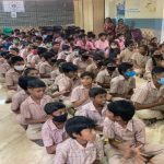 Interact club installation at Government High School, Kanniappa nagar on 11th July-2022