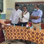 Interact club installation at Government High School, Kanniappa nagar on 11th July-2022