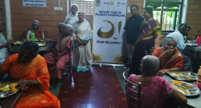 Tapasya Integrated programme for Senior citizens, Mogappair, Chennai - RCMV Anbum Aravanaipum project on 24th July 22