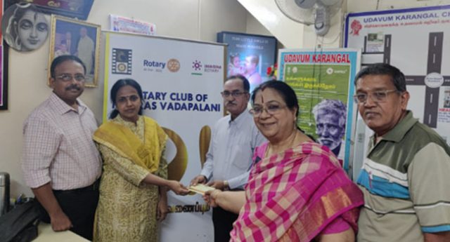 Udavum Karangal visit on 9th July-2022 at 9.30am