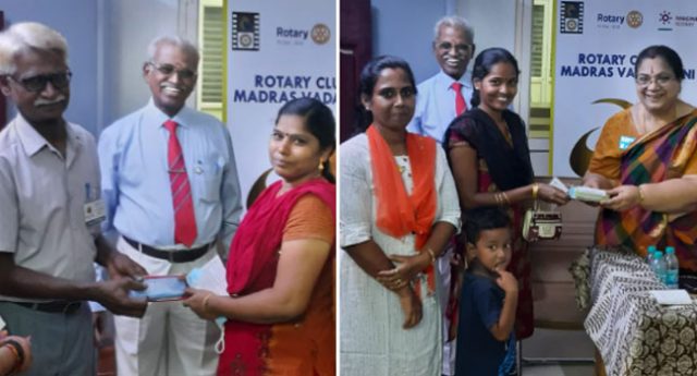 Eye Camp - Spectacle distribution at Porur - 9th August 2022