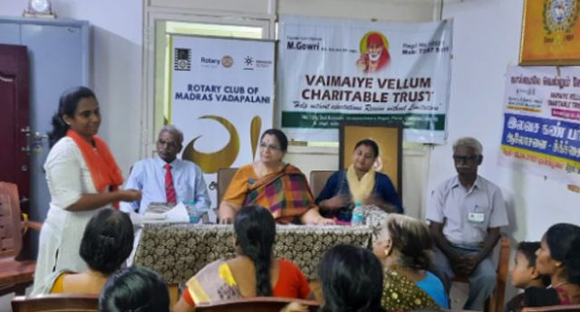 Eye Camp - Spectacle distribution at Porur - 9th August 2022