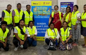 Metro Hunt, a District event was held on 7th August, 2022 at Alandur Metro station Metro Hunt, a District event was held on 7th August, 2022 at Alandur Metro station