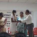 Padma Seshadri Bala Bhavan Senior Secondary School, KK nagar, Interact club installation on 8th  August-2022