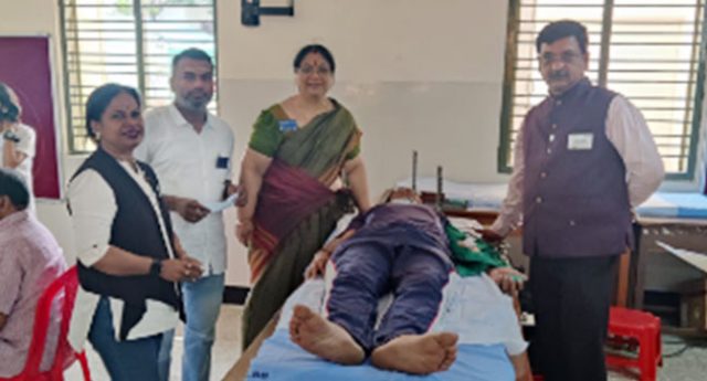 RCMV conducted a Blood donation camp as part of 75th Independence Day celebrations at PSBB School, KK nagar