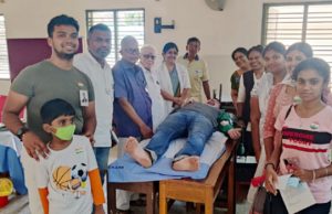RCMV conducted a Blood donation camp as part of 75th Independence Day celebrations at PSBB School, KK nagar On 15th August, 2022