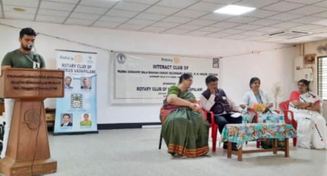 RCMV conducted a Blood donation camp as part of 75th Independence Day celebrations at PSBB School, KK nagar