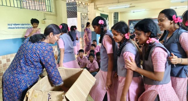 Interact club installation at Kanniappa Nagar