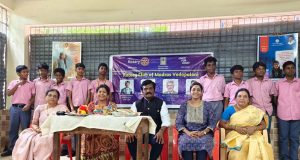 Interact club installation at Kanniappa Nagar on 04th Augest 2025