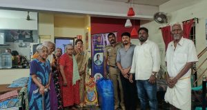 RCMV Anbum Aravanaipum project on 24th July 25 at Natchathira Old Age Home