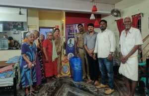 RCMV Anbum Aravanaipum project on 24th July 25 at Natchathira Old Age Home